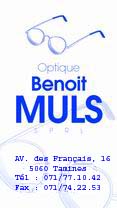 Optique Muls' business card